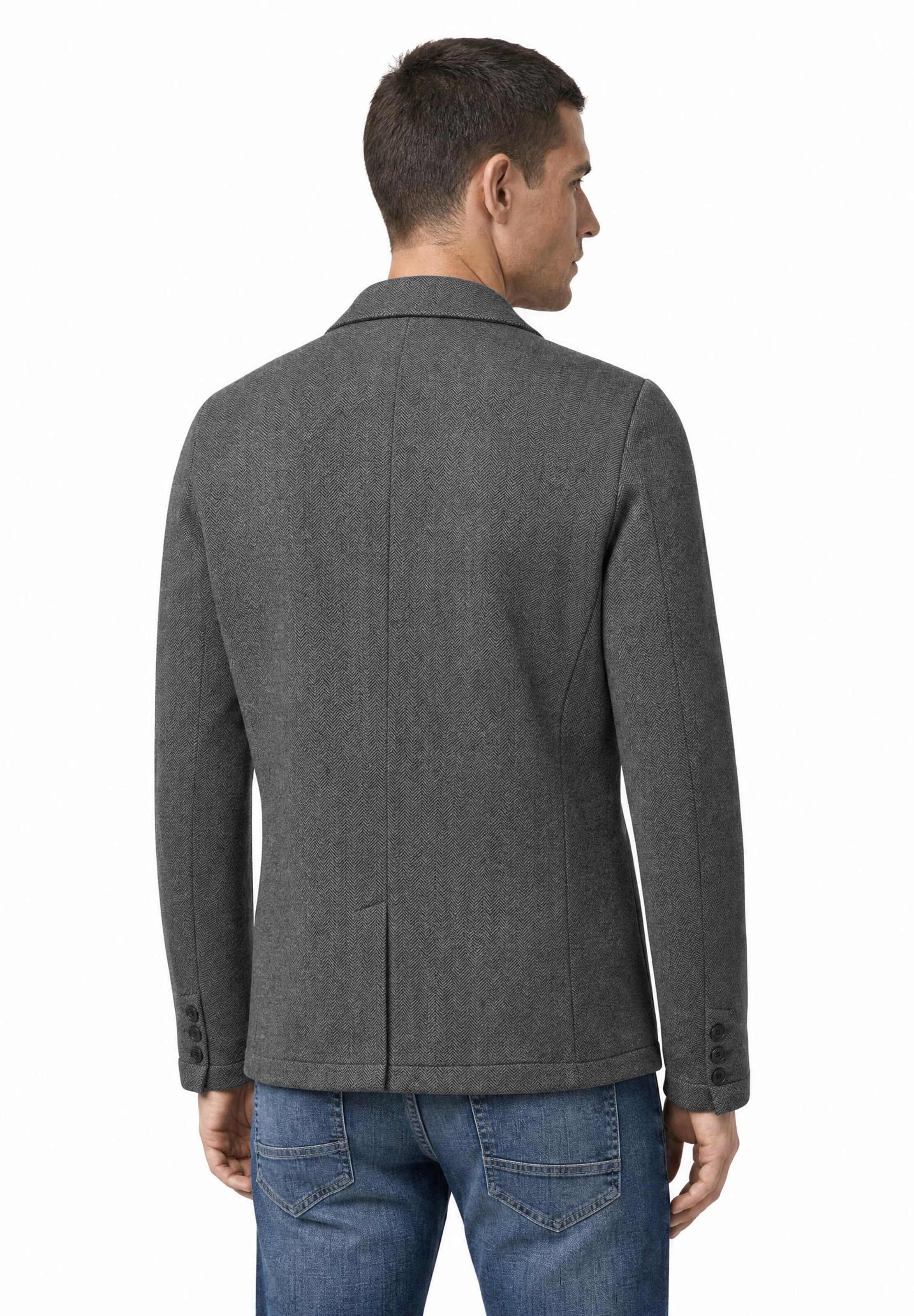 Street One MEN Regular fit Business Blazer in Grey
