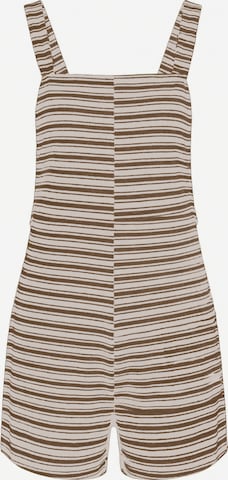 Imily BelaHlače s tregerima - smeđa boja: prednji dio