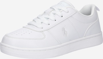 Polo Ralph Lauren - Sapatilhas 'COURT II' em branco: frente