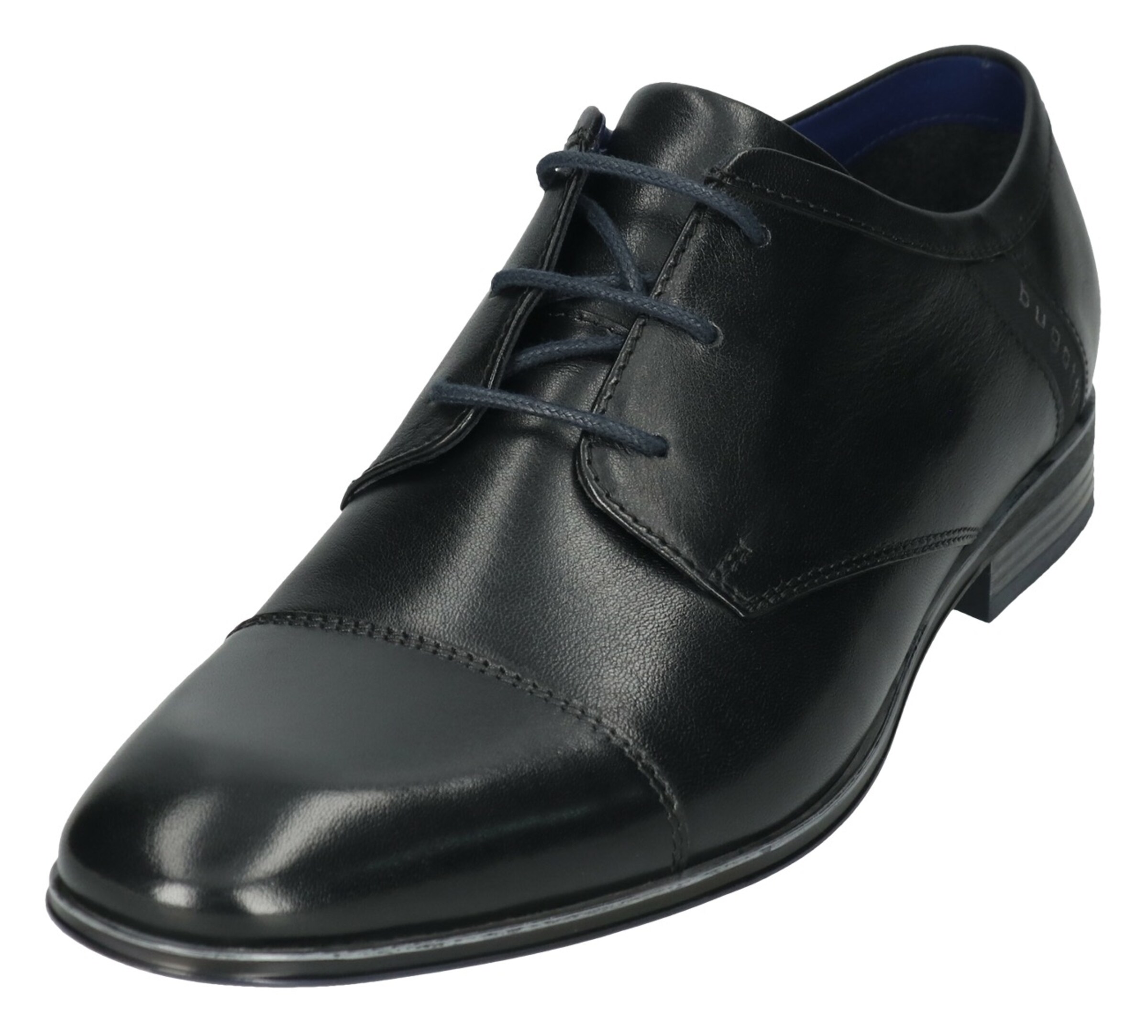 bugatti Lace-up shoe 'Matia' in Black: front