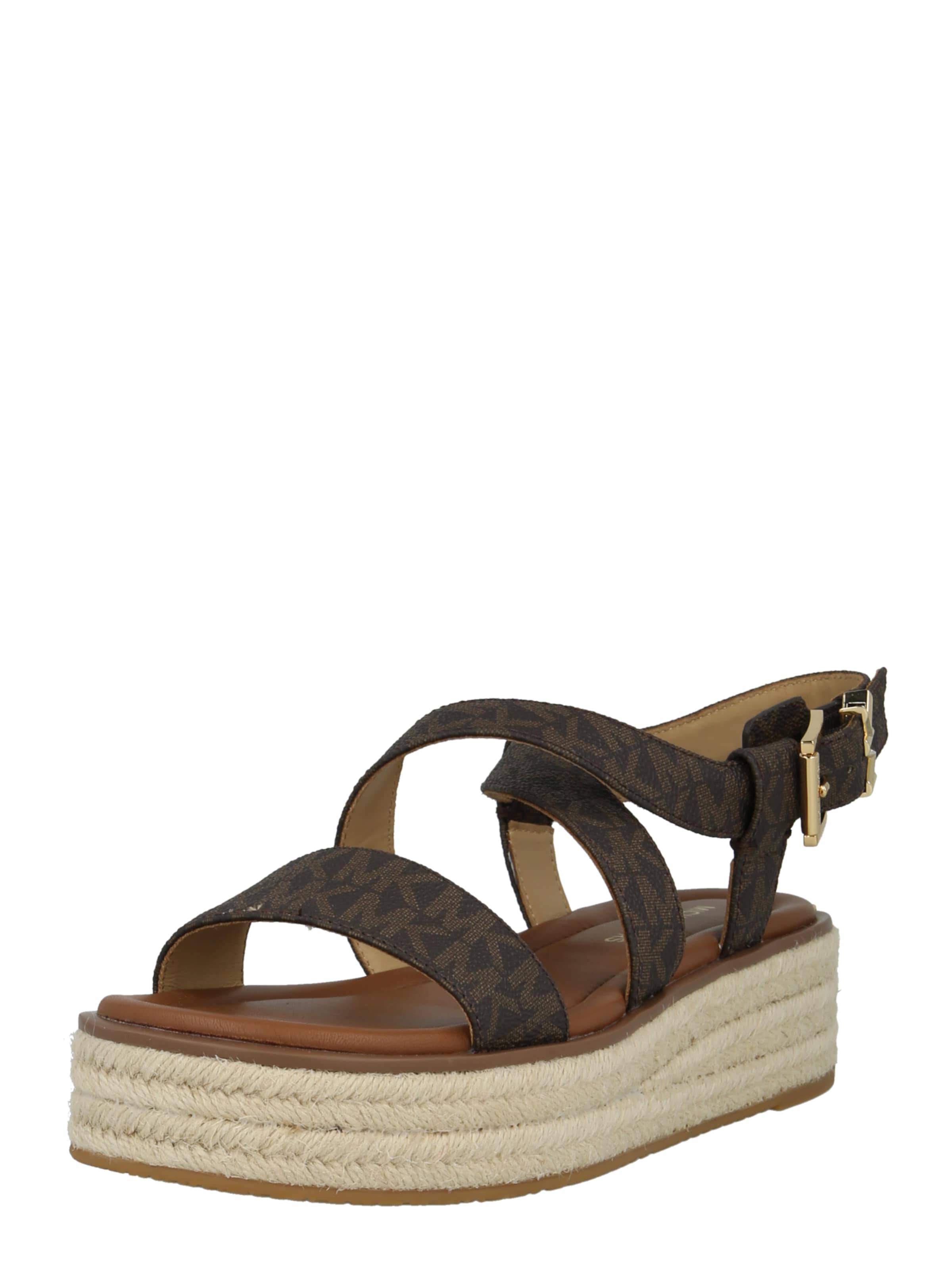 Sandales MICHAEL Michael Kors en marron : devant