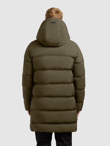 Manteau d’hiver 'CAIUS3' khujo en vert