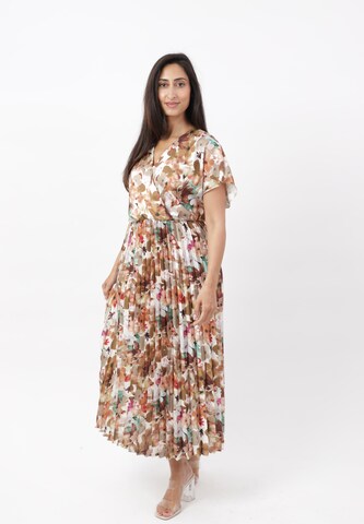 Elara Dress in Beige