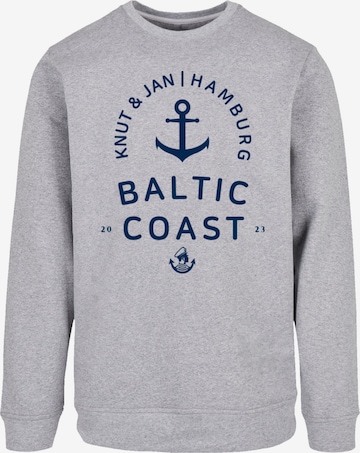 F4NT4STIC Sweatshirt in Grau: predná strana