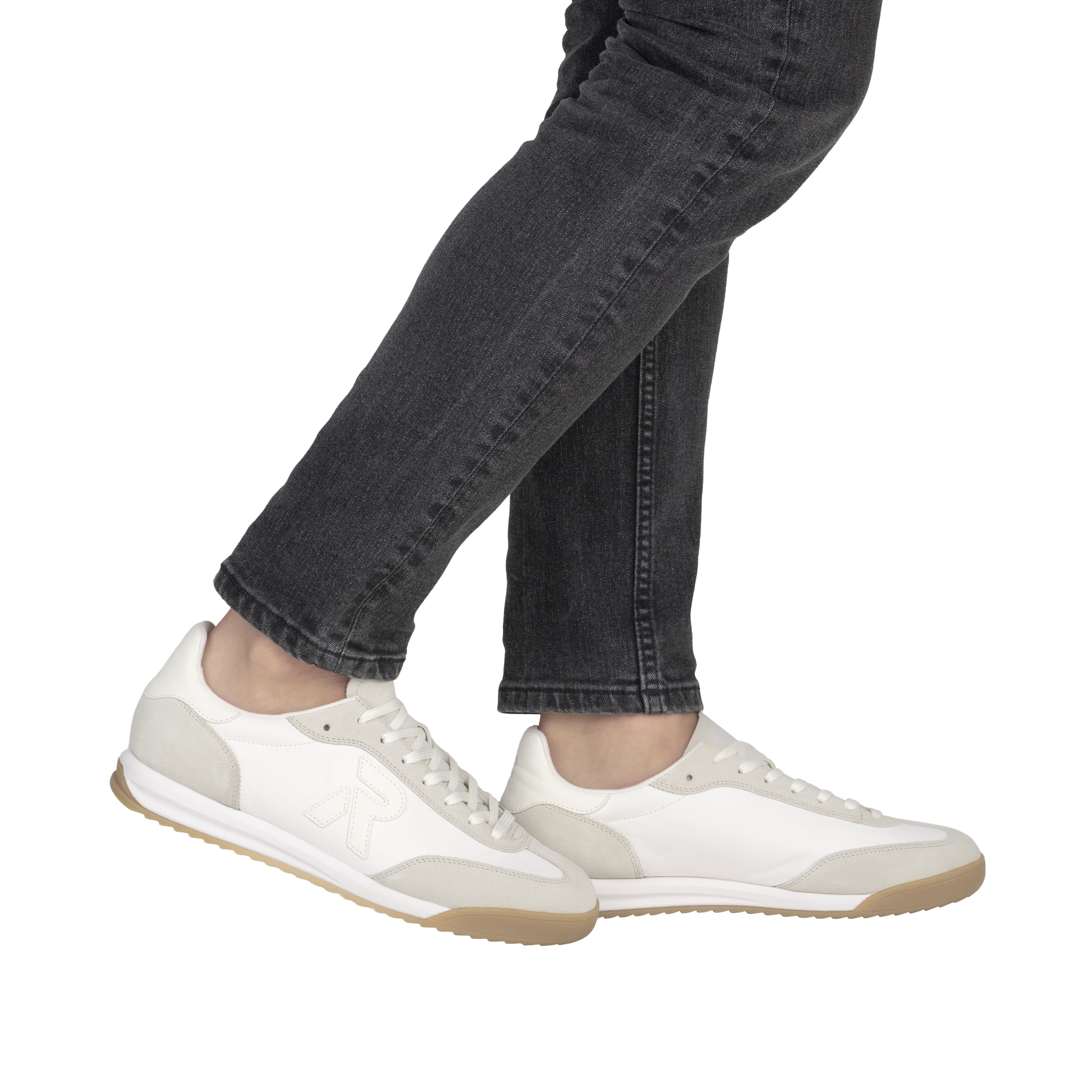 Baskets basses Rieker Sport en blanc