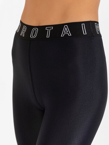 MOROTAI Slimfit Sportbroek 'ENERGY' in Zwart