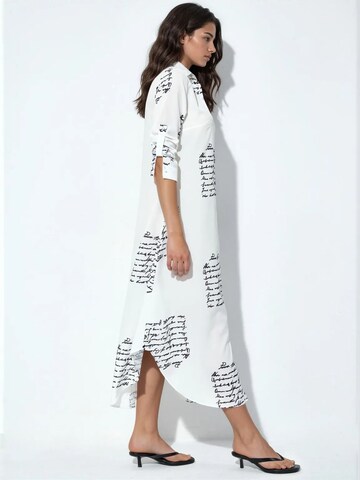Abito camicia di MSN Collection in bianco
