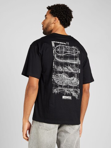 DIESEL Bluser & t-shirts i sort: forside