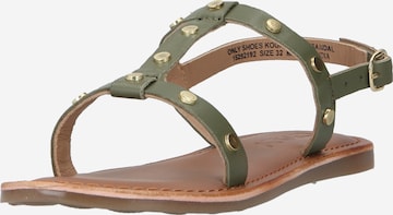 KIDS ONLY Sandals 'ALBERTE' in Green: front
