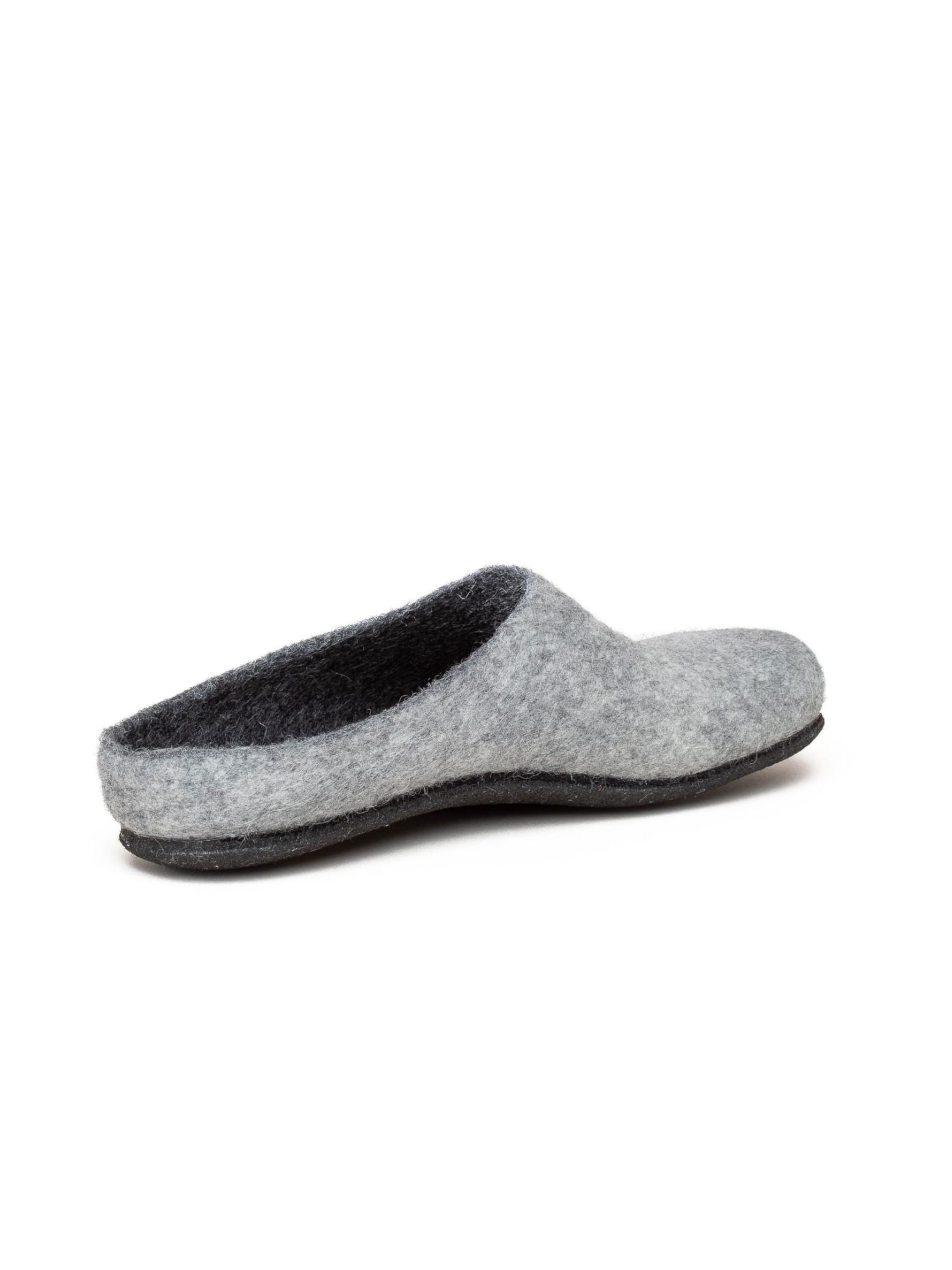 MagicFelt Hausschuh 'Magicfelt Filzpantoffel Magicfelt 709' in Grau