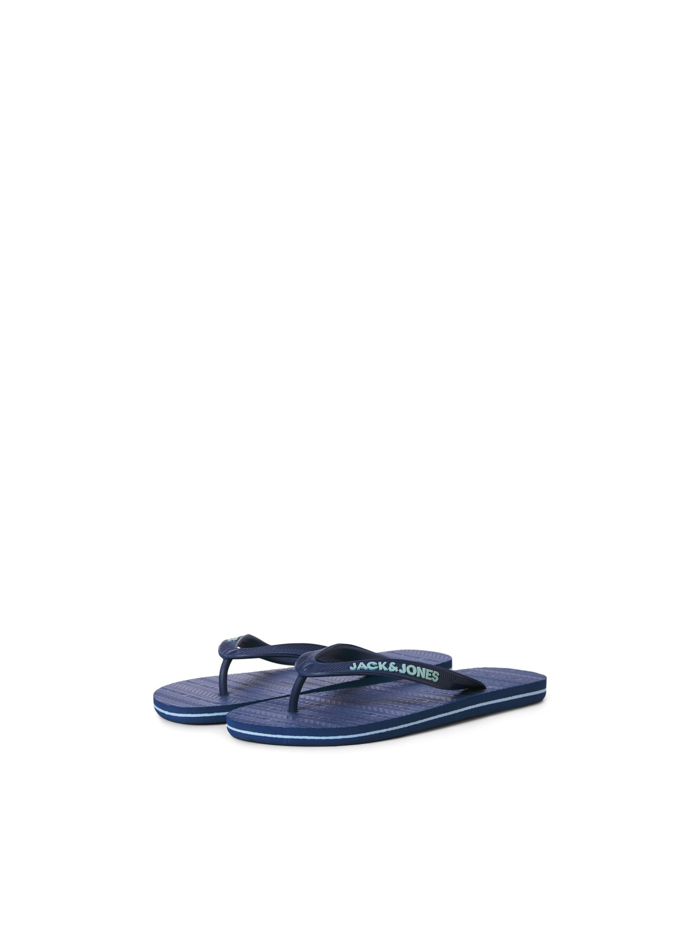 JACK & JONES T-bar sandals in Blue