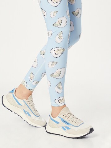 Skinny Leggings 'OHARS' Résumé en bleu