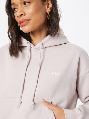 Obey Sweatshirt in Lila