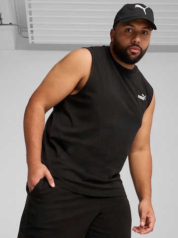 PUMA - regular Pantalón deportivo 'Puma Ess No. 1 Logo Shorts 10' en negro