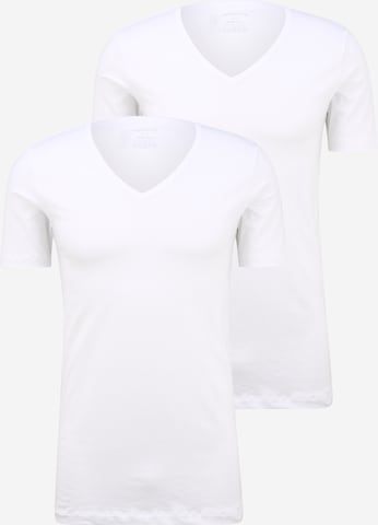 SCHIESSERPotkošulja - bijela boja: prednji dio