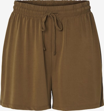 PIECES Bukser 'PCAnora' i brun: forside