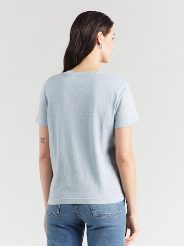 Lee T-Shirt 'PERFECT' in Blau: Rückseite