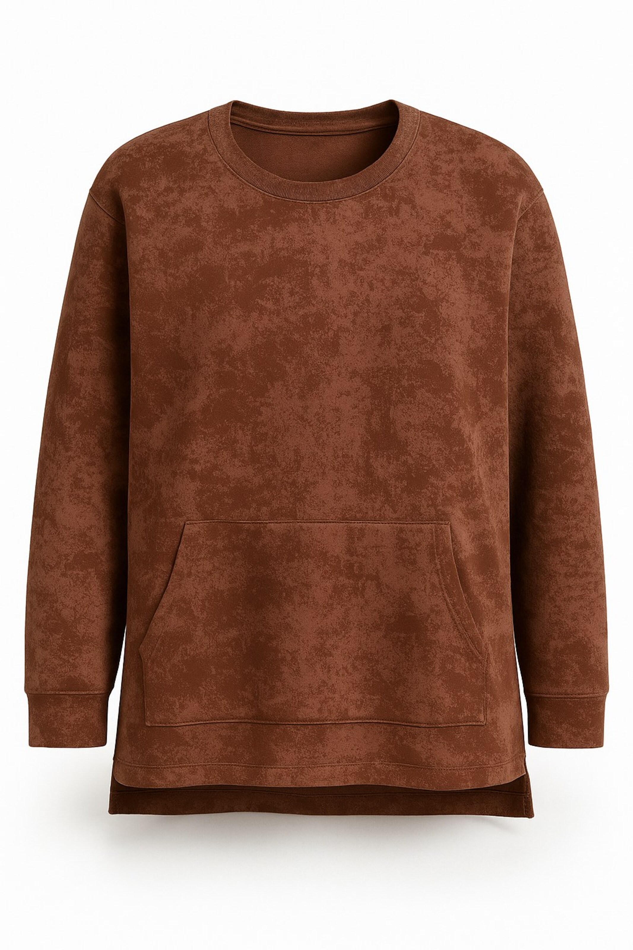 Stil Diva Sweatshirt in Bruin: voorkant