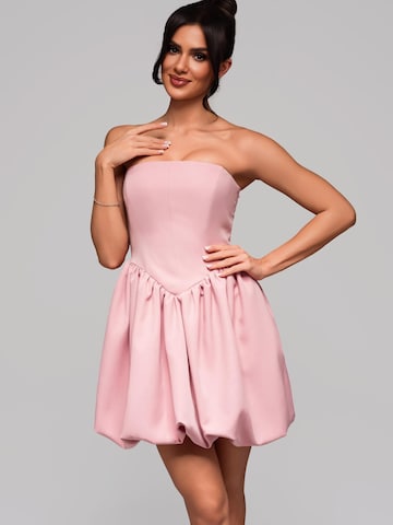 Abito da sera di Ombre in rosa: frontale