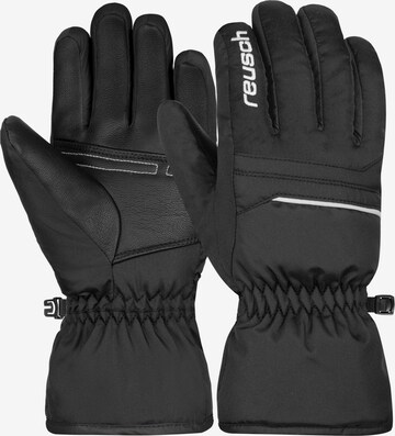 REUSCH Athletic Gloves 'Alan' in Black: front