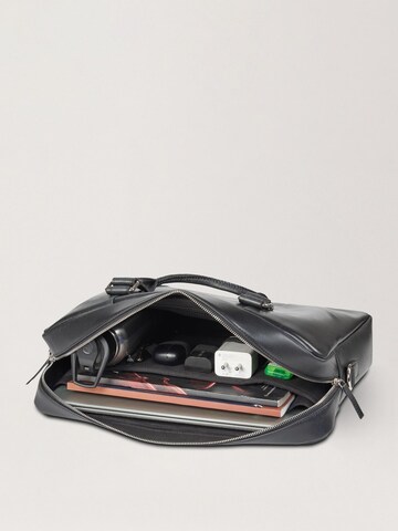 Borsa per laptop 'Sorel' di NEGOTIA Leather in nero