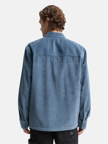 TOM TAILOR DENIM Regular Fit Hemd in Blau