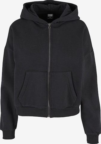 Giacca di felpa di Urban Classics in nero: frontale