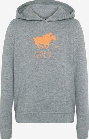 Polo Sylt Sweatshirt in Grey: front