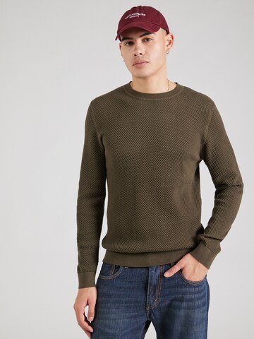 Jack & Jones Premium Pulóver 'JPRBLUNOAH' - szürke: elől