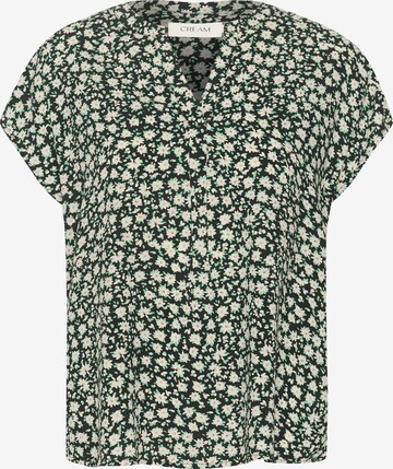 Cream Bluse 'Tiah' in Grün: Vorderseite