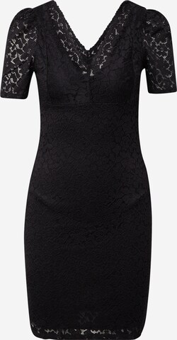 Robe 'NEW ALBA' ONLY en noir : devant