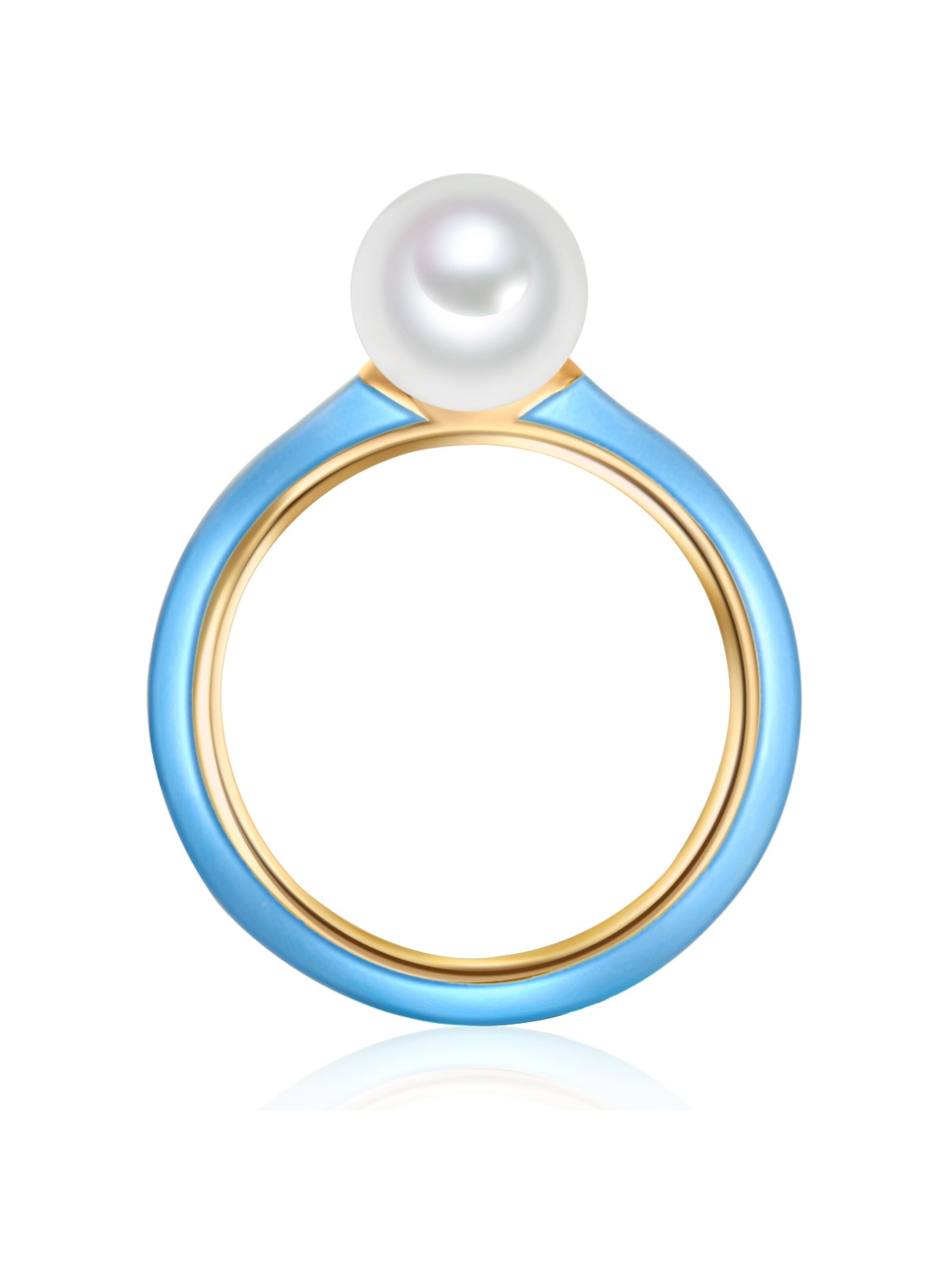 Anello di Yokoamii in blu