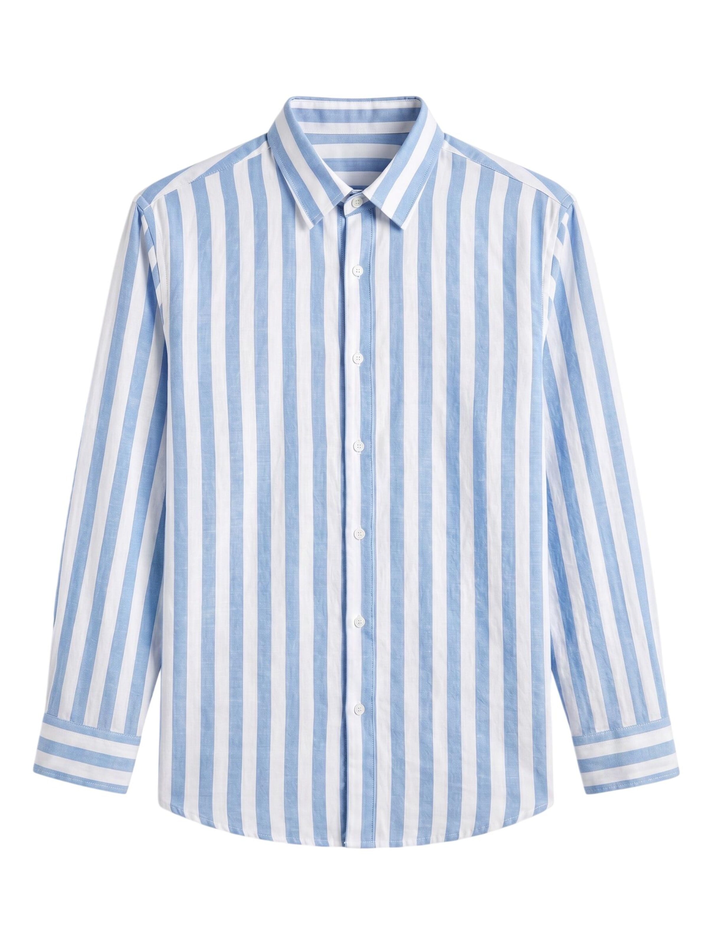 Kleidermafia Comfort fit Overhemd in Blauw: voorkant