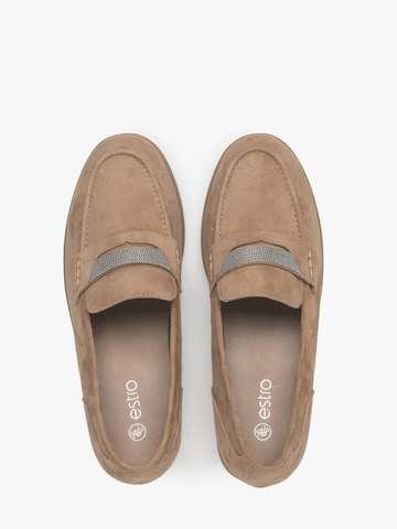 Estro Mokassin '078-31'‌‌‌‌‌‌‌‌‌ in Braun