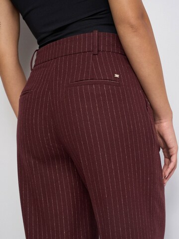 Salsa Jeans Wide leg Pantalon in Rood