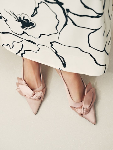 Next Slingpumps 'Forever Comfort' in Roze