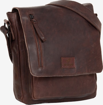 MUSTANG Crossbody Bag in Brown: front