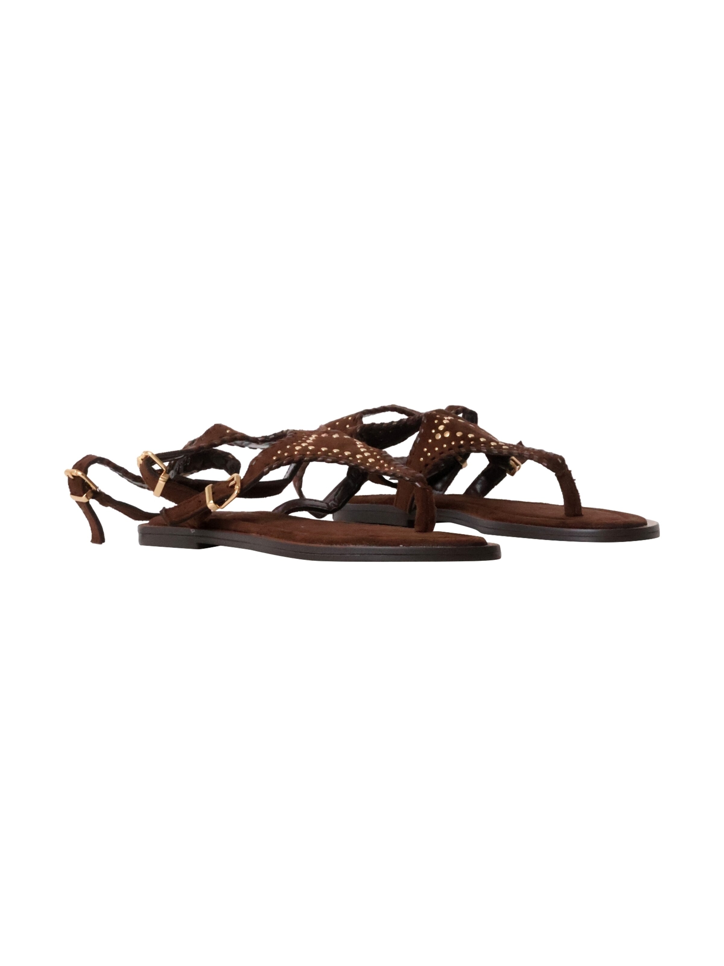 Sandales 'Riemchensandalen' Joia en marron