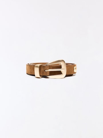 Cintura di Bershka in marrone: frontale