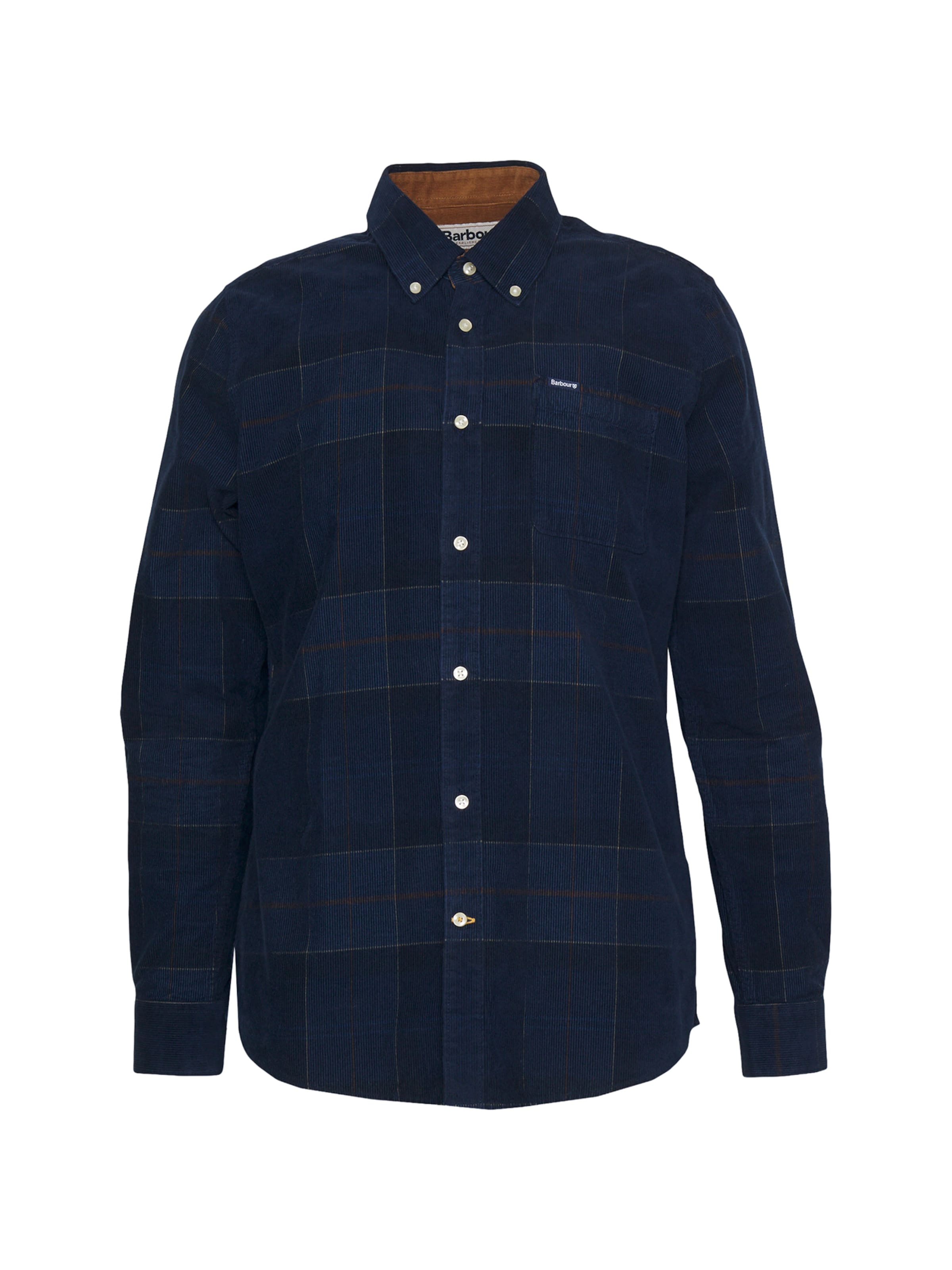 Coupe regular Chemise 'Blair' Barbour en bleu : devant