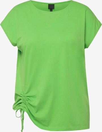 T-shirt Ulla Popken en vert : devant