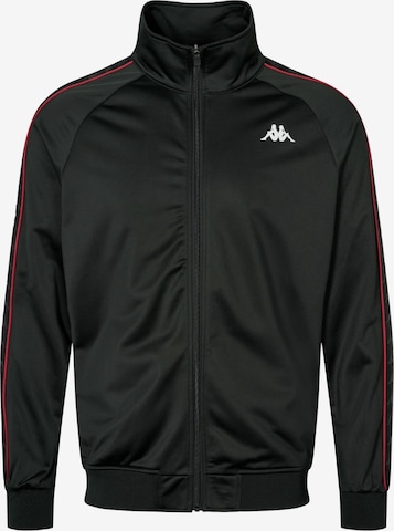Veste de survêtement 'Banda Anniston' KAPPA en noir : devant