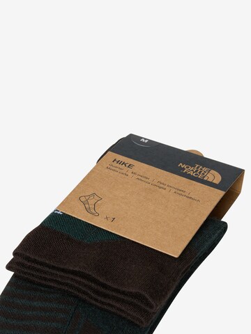 THE NORTH FACE Athletic Socks 'HIKING QUARTER' in Green