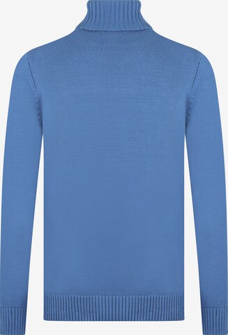 DENIM CULTURE Pullover 'Jason' i blå