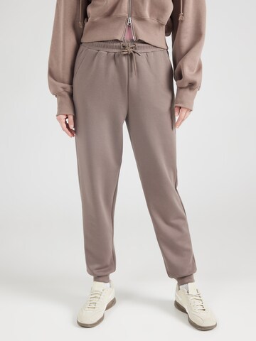 Effilé Pantalon de sport 'ONPLounge' ONLY PLAY en marron : devant