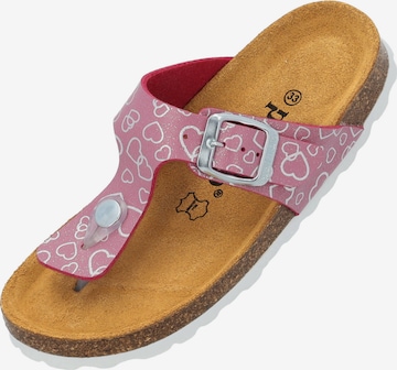 Palado Sandals 'Kos' in Pink: front