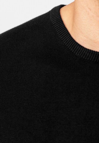INDICODE JEANS Sweater 'Benjamin' in Black