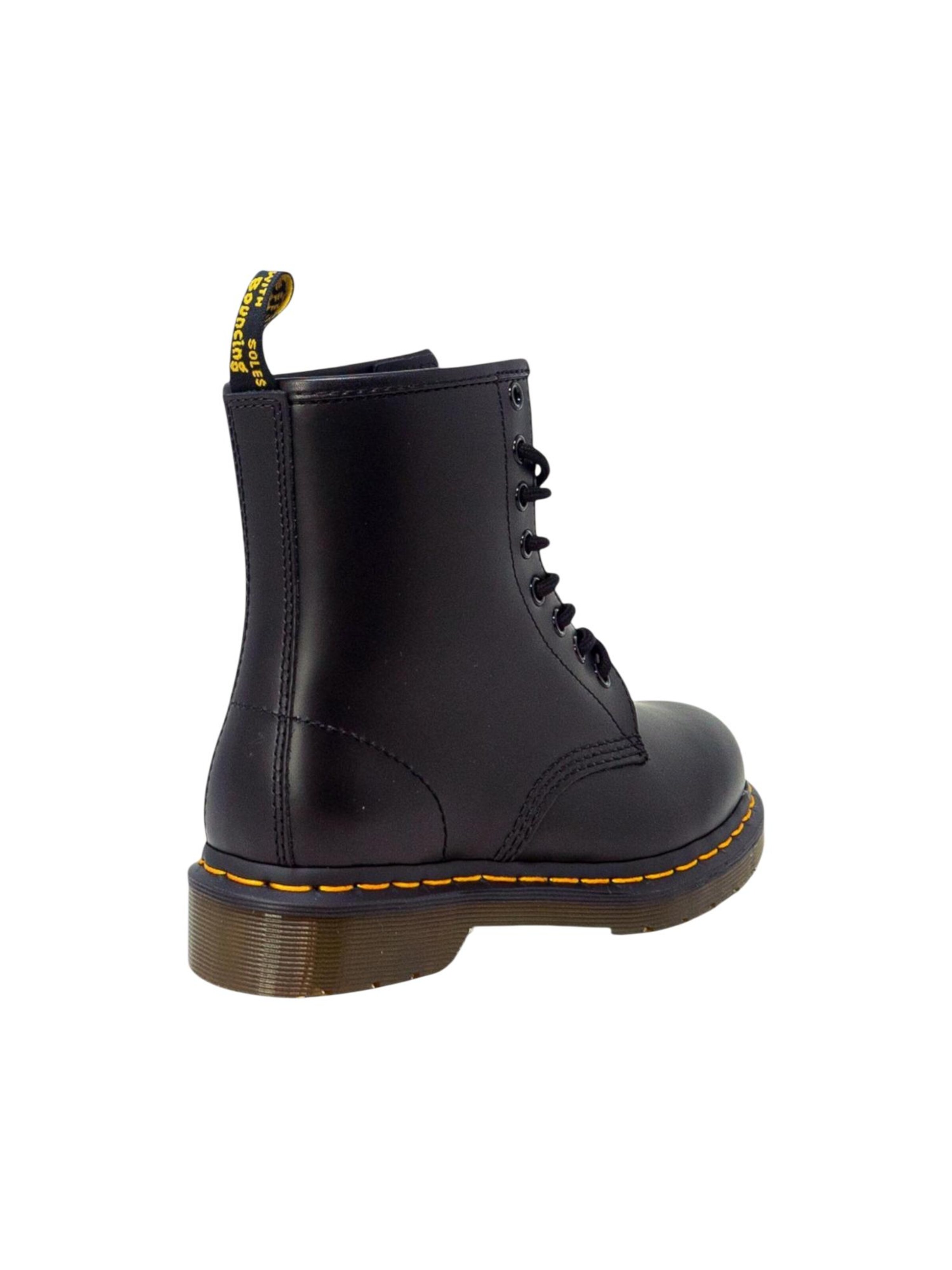 Stivale stringato '1460 CLASSIC SMOOTH 11822006' di Dr. Martens in nero