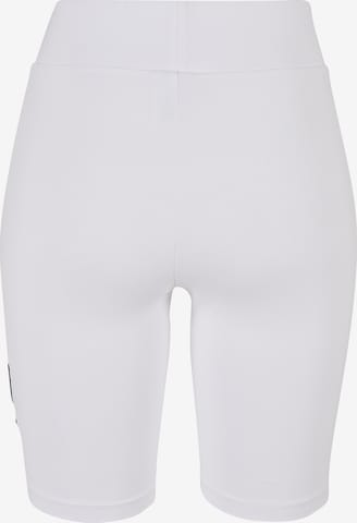 Karl Kani Skinny Legginsy w kolorze biały