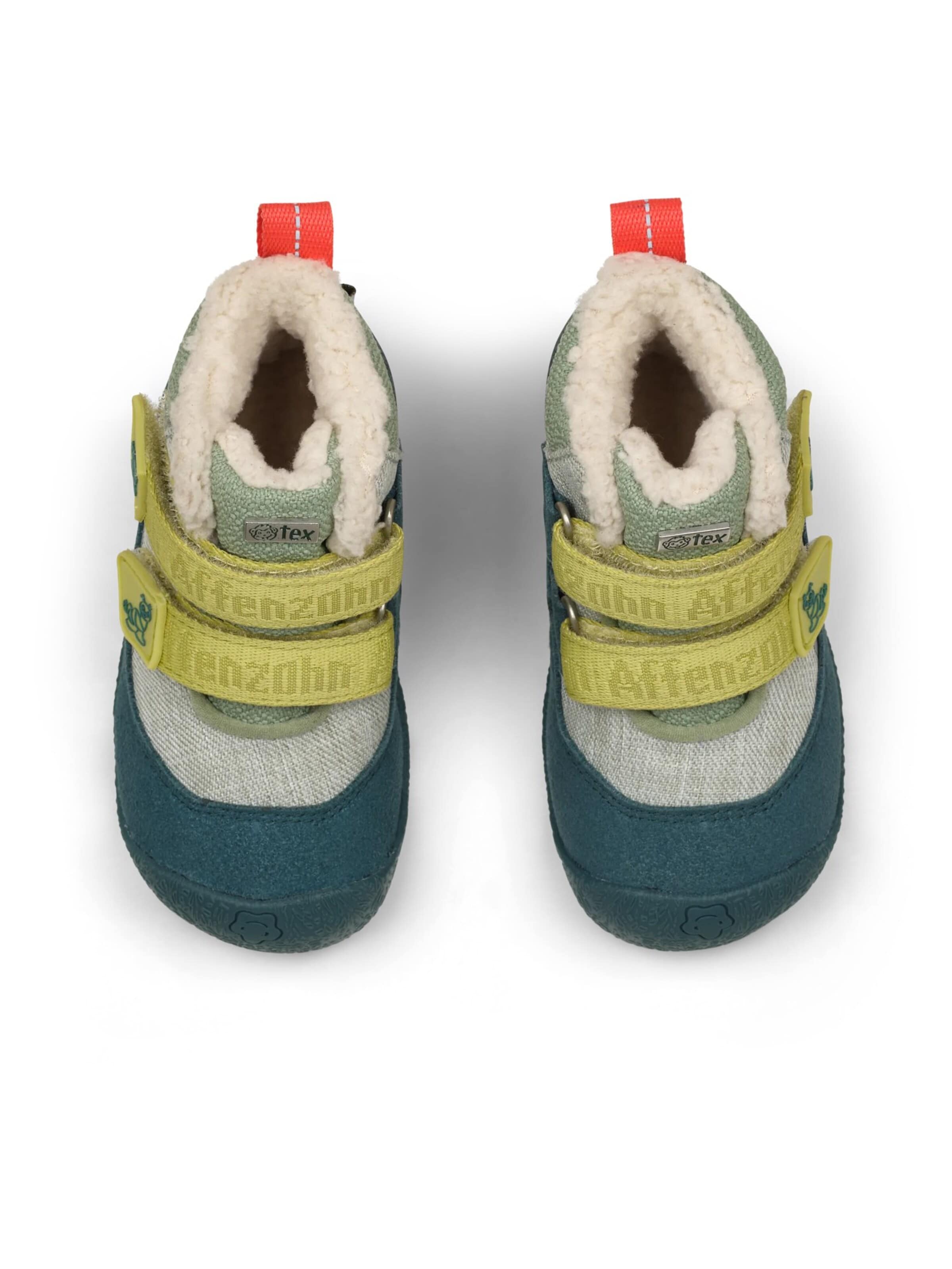 Affenzahn First-Step Shoes 'Snuggy' in Orange